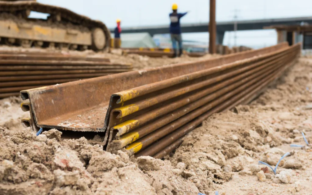 Pressed Steel Pilings in Pflugerville, TX