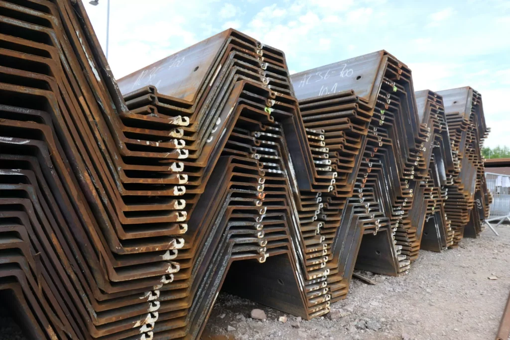 Pressed Steel Pilings in Pflugerville, TX